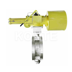 Pneumatic Metal-Seated Triple Eccentric Butterfly Valve