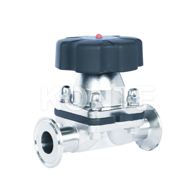 Plastic Manual Tri-clamped Diaphragm Valve