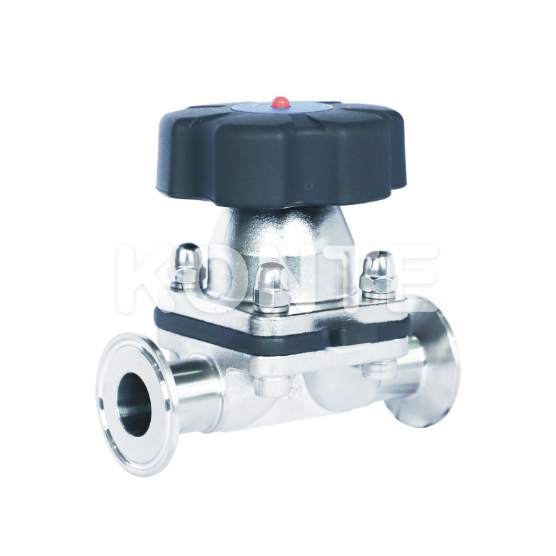 Plastic Manual Tri-clamped Diaphragm Valve