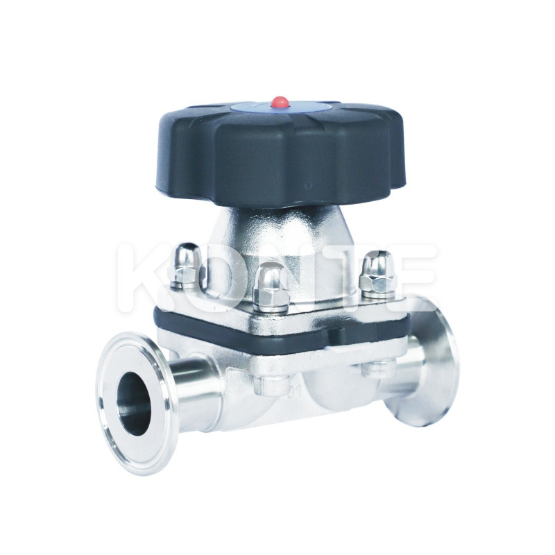 Plastic Manual Tri-clamped Diaphragm Valve