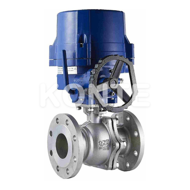 Electric American Standard Flanged Ball Valve