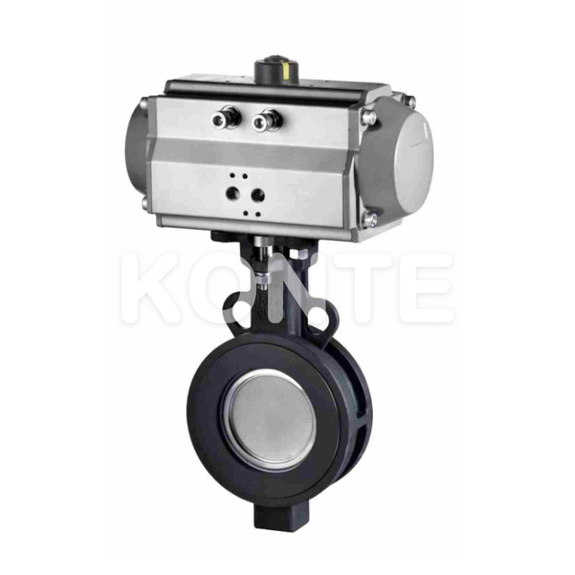 Pneumatic high performancebutterfly valve