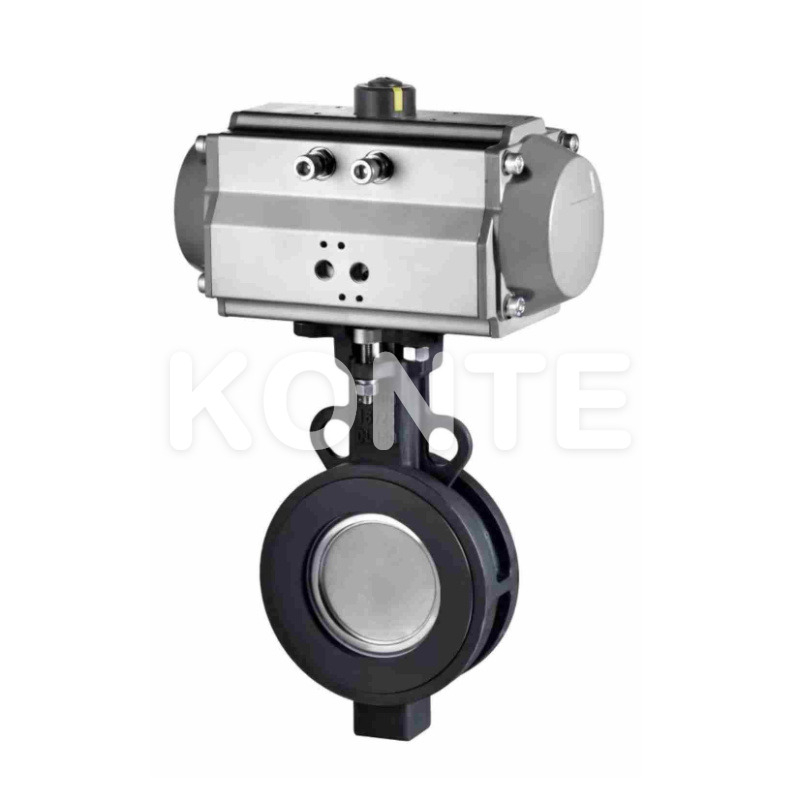 Pneumatic high performancebutterfly valve