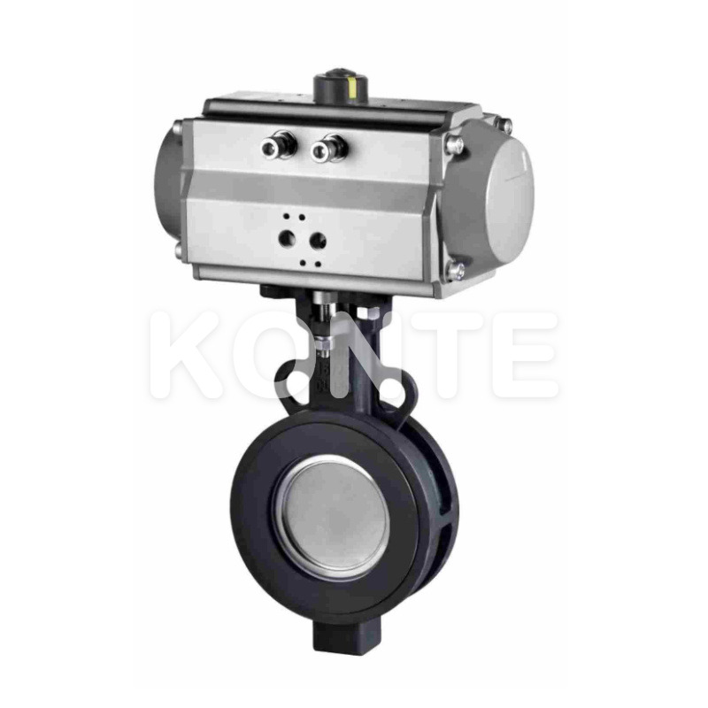 Pneumatic high performancebutterfly valve