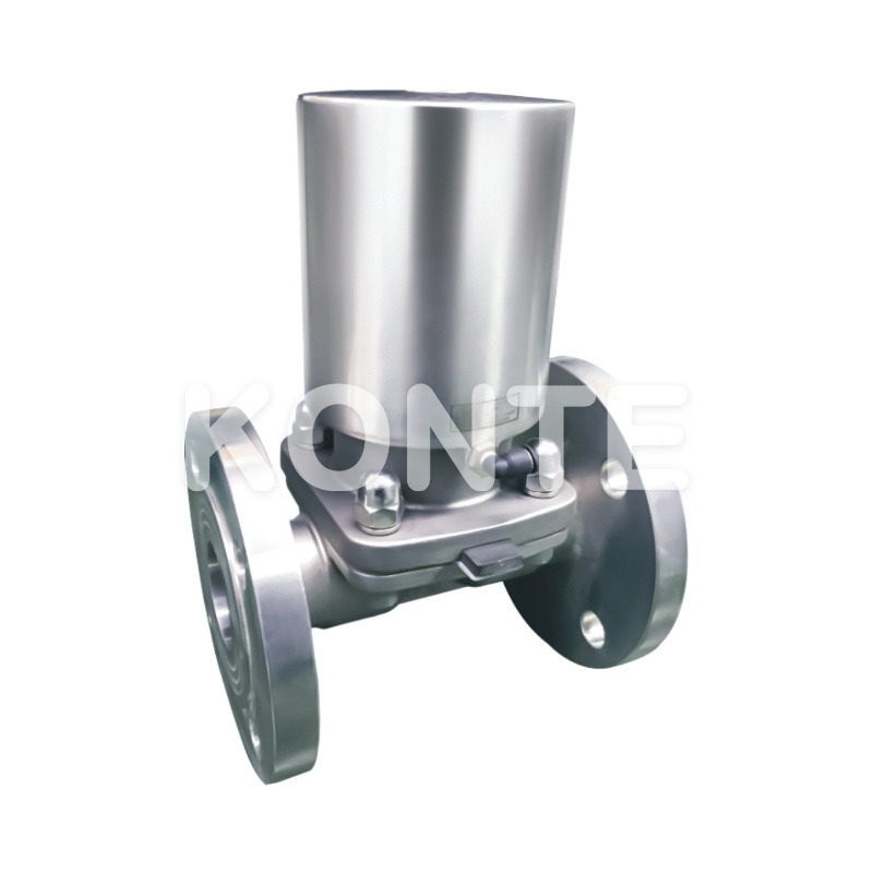 Stainless Steel Pneumatic Flange Diaphragm Valve