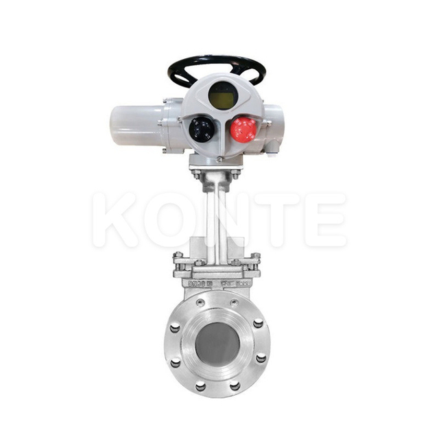 Electric Actuator Knife Gate Valve