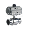 Sanitary Tri-clamped Pneumatic Ball Valve
