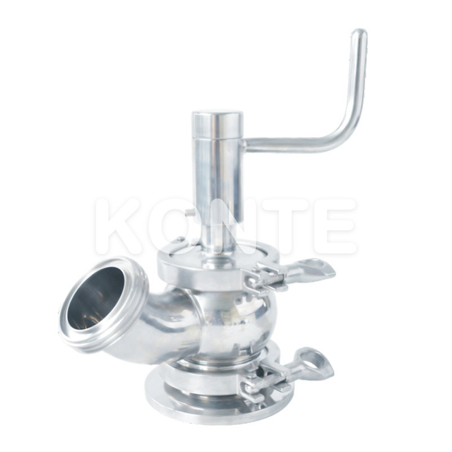 Food Grade Stainless Steel Ball-Type Tank Bottom Valve