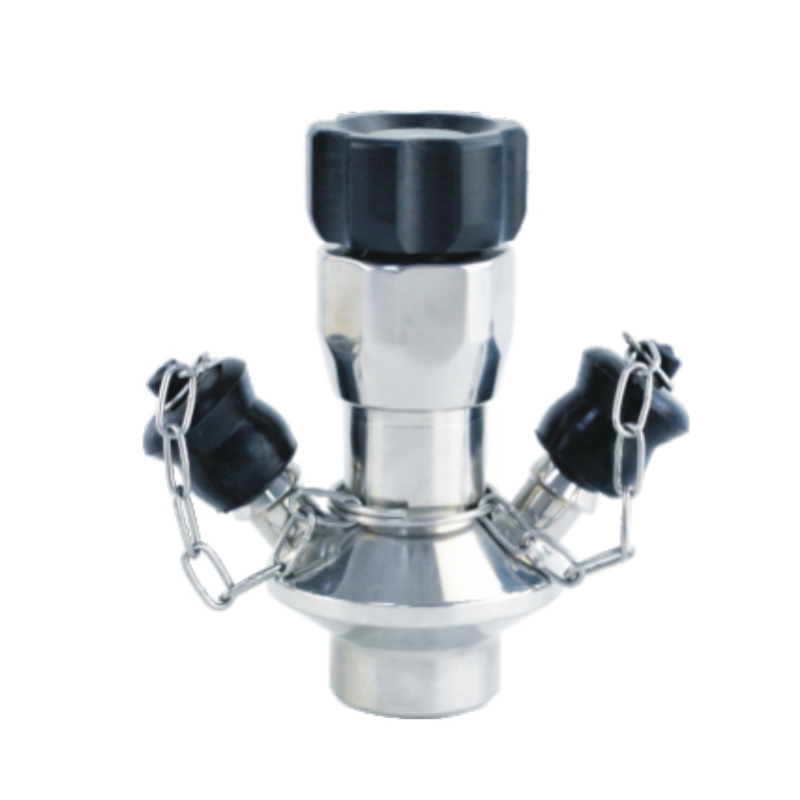 Double Nozzle Manual Sampling Valve 4