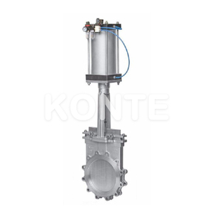 Pneumatically Actuated Knife Gate Valve