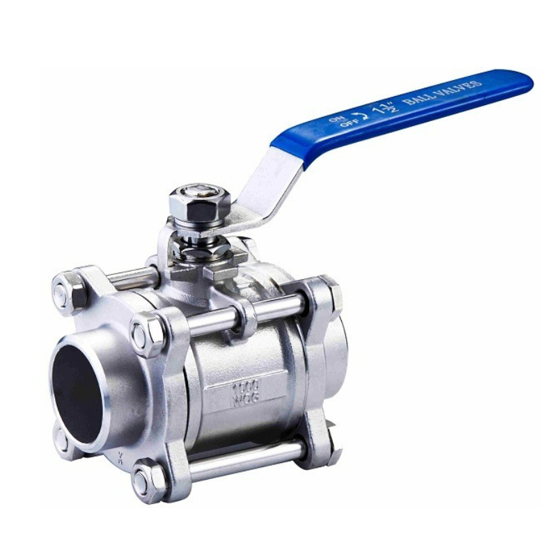 Manual 3PC Welded Ball Valve