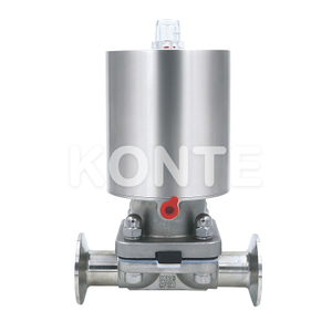 Stainless Steel Pneumatic Tri-clamped Diaphragm Valve
