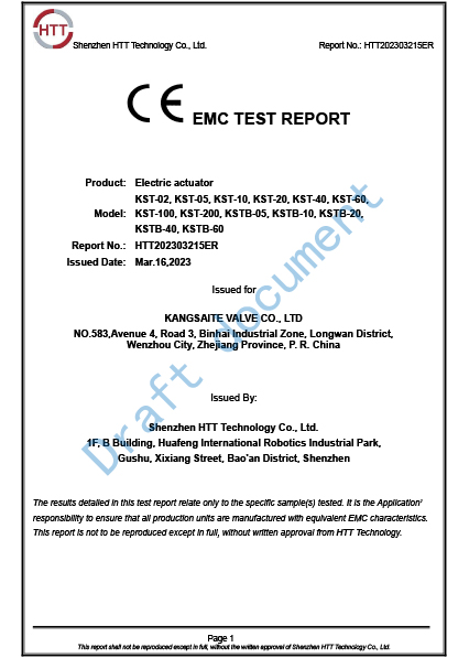 EMC Report Test Report