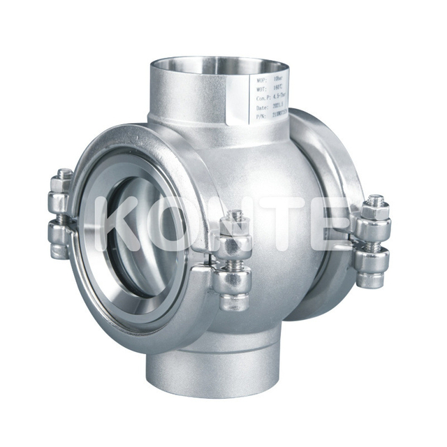 Fourway Ball Type Sight Glass