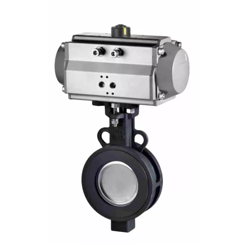 Double-offset butterfly valve
