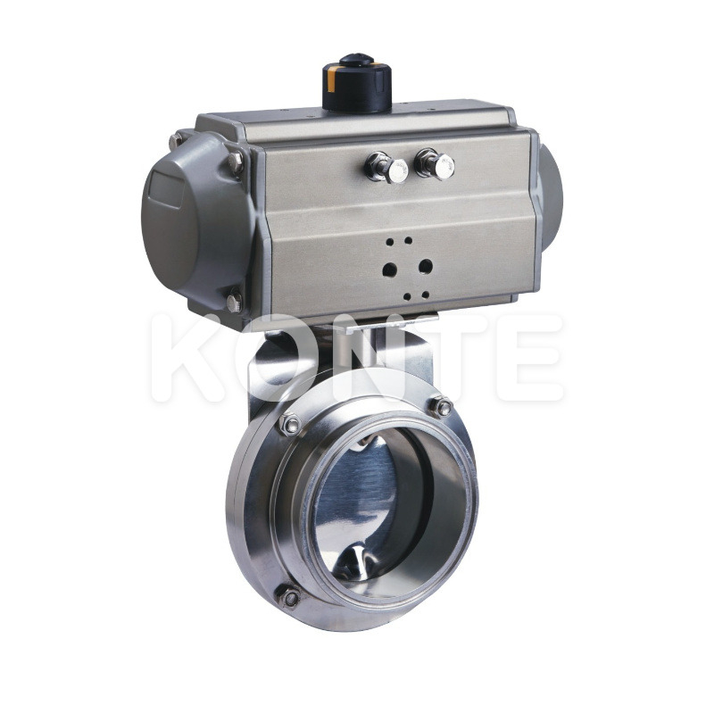Pneumatic Sanitary Butterfly Valve