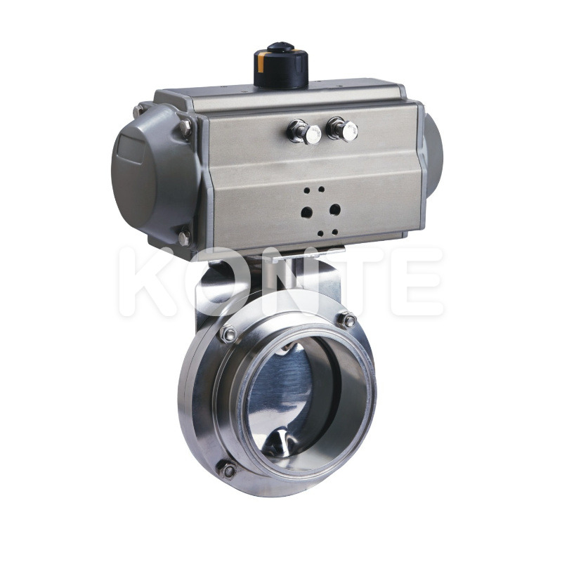 Pneumatic Sanitary Butterfly Valve