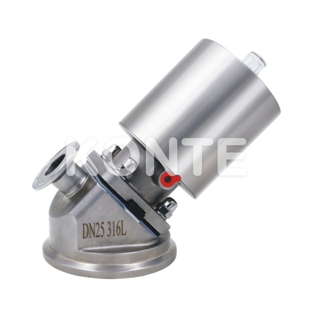 Stainless Steel Pneumatic Tank Bottom Diaphragm Valve