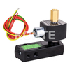 Large Coil Plate-Type Single Solenoid Valve