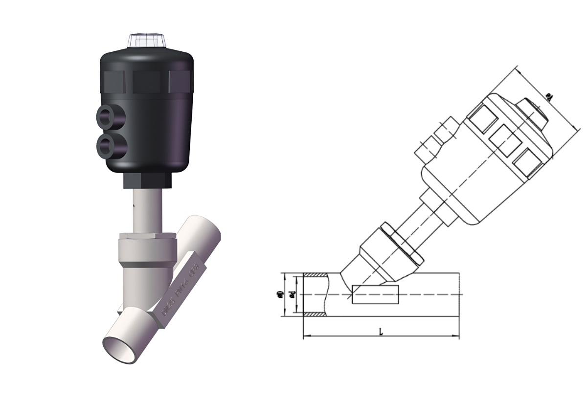  Angle Seat Valve