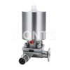 Stainless Steel Pneumatic Three-Way T-Type Diaphragm Valve