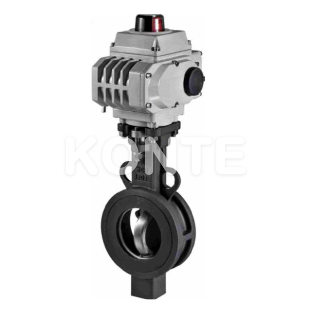 Electric Center Line Rubber Butterfly Valve
