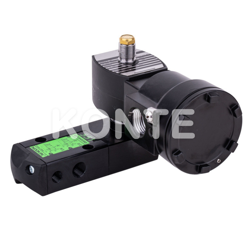 Large Coil Plate-Type Single Solenoid Valve