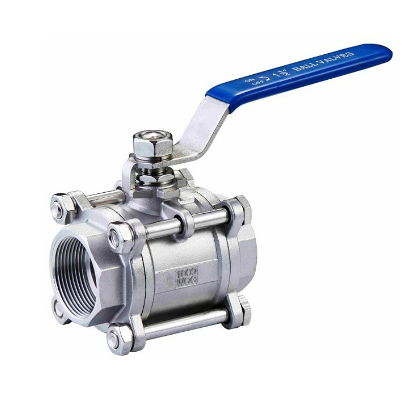 Three-Piece Threaded Ball Valve