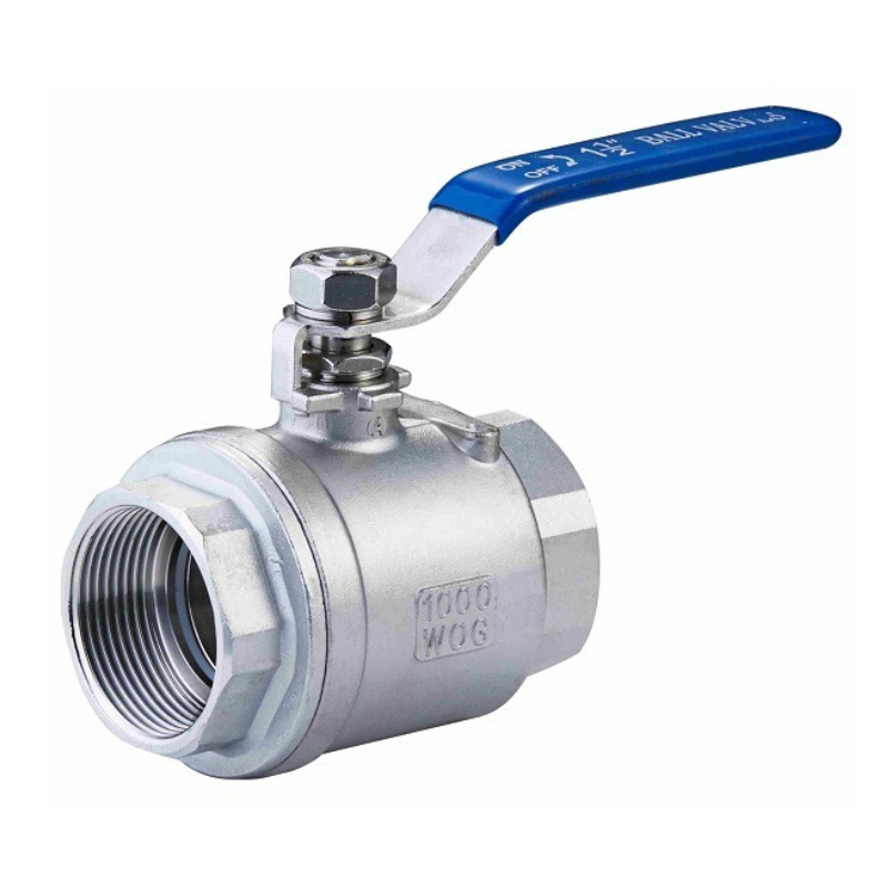 Manual 2-Piece Threaded Ball Valve