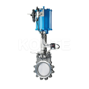 Pneumatic Knife Gate Valve With Cylinder Actuator