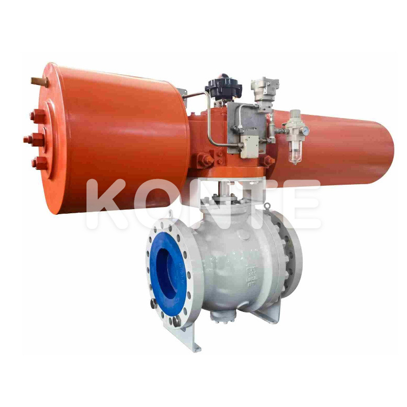 Pneumatic Cast Steel Fixedball Valve