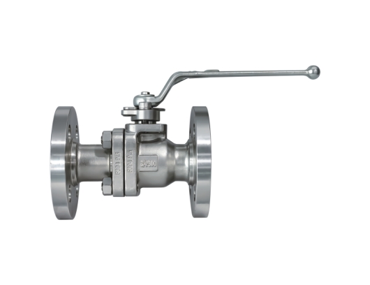 Drop-forged metal-sealed floating ball valve