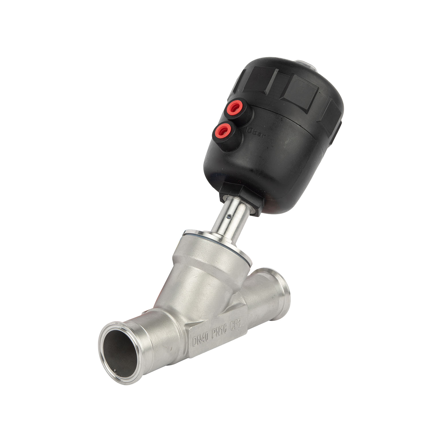 Clamp Threaded Angle Seat Valve